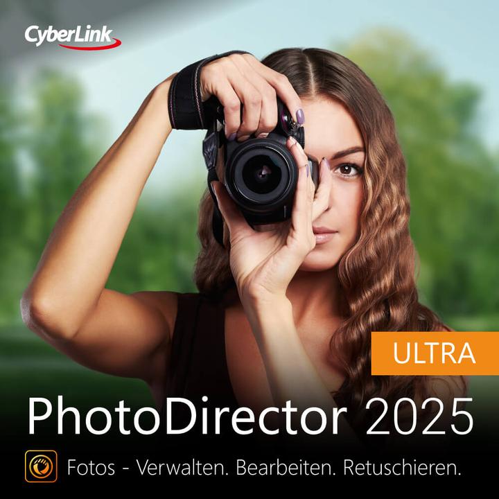 Produktbild CyberLink PhotoDirector 2025 Ultra Download Code (1 User, 1 Geräte/User, unbegrenzt)