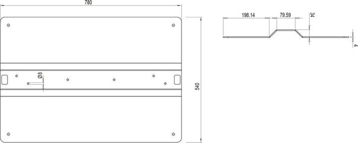 Produktbild Multibrackets Floorbase Pro OM55N-D (Adapter- / Montageplatten)