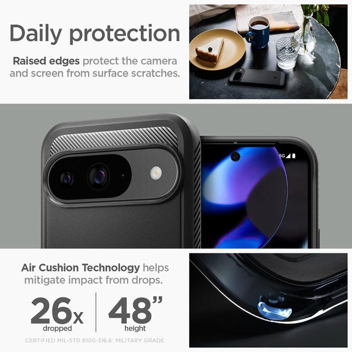 Produktbild Spigen Rugged Armor (Google Pixel 9, Google Pixel 9 Pro)