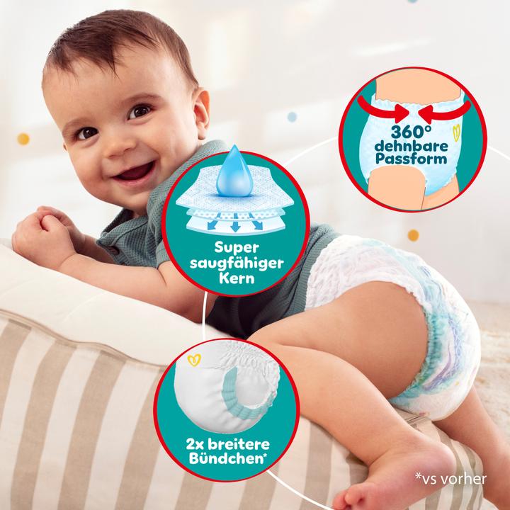 Actual product image Pampers Baby-Dry Pants (Size 8, Monthly box, 117 Piece)