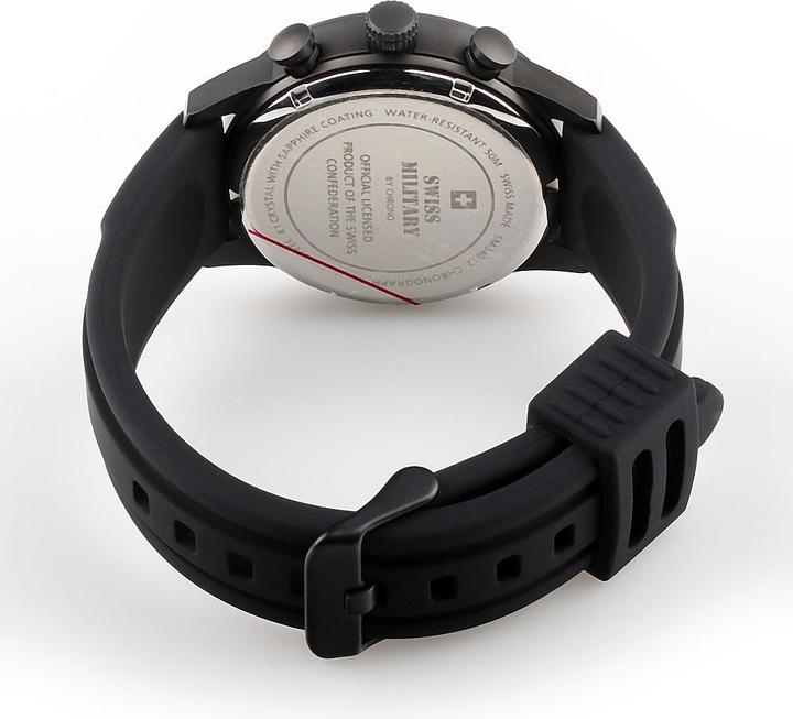 Image du produit Swiss Military Chronographe à quartz (Montre analogique, Swiss Made, 41 mm)