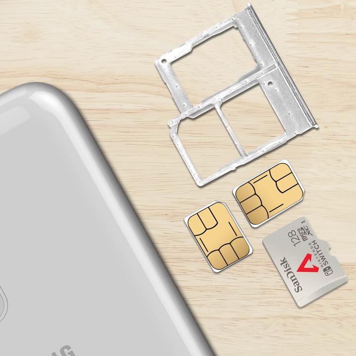 Actual product image Clappio Replacement Sim Holder (Galaxy A20e)