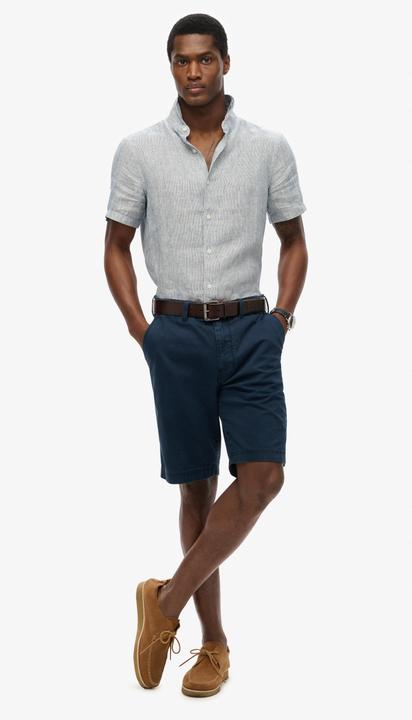 Immagine prodotto Superdry Vacation Hemd mit kurzen Ärmeln aus Leinen (M)
