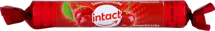 Actual product image Intact Dextrose roll sour cherry, 1 pc TAB (1 pcs., 40 g)