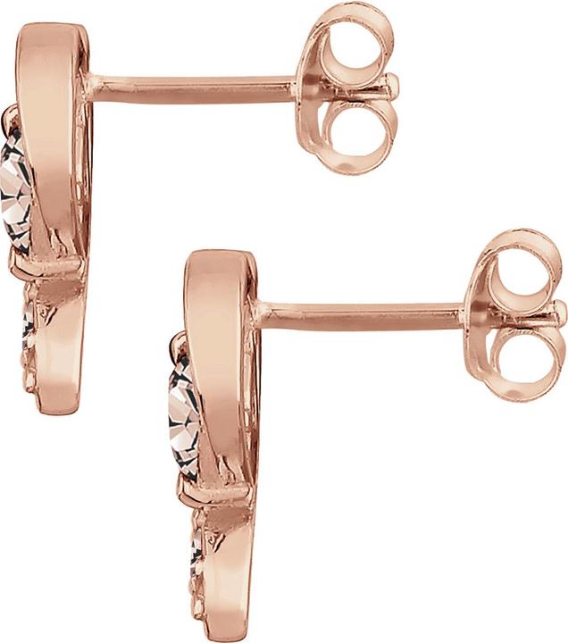 Immagine prodotto Elli Orecchini Cuore Amore Cristalli Argento 925 Darling (Cristallo di vetro, Argento 925)