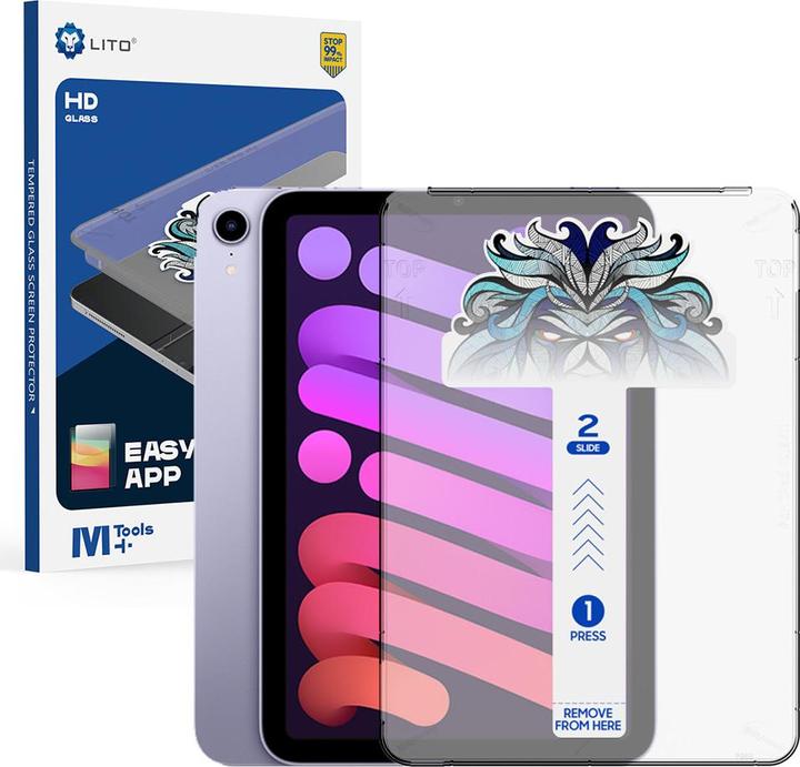 Produktbild Lito Panzerglas EasyShield iPad Mini 6 - 8.3" (1 Stück, iPad mini 6)