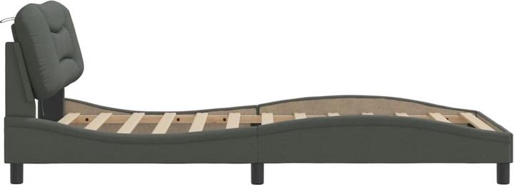 Image du produit VidaXL Cadre de lit avec tissu LED (100 x 200 cm)