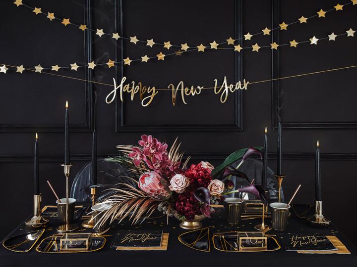 Produktbild Partydeco Goldene Sternengirlande (3.6m)