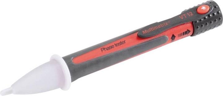 Image du produit Multimetrix Testeur de tension sans contact VT 12 Testeur de phase (CAT III 600V)