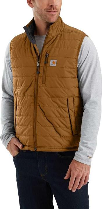 Actual product image Carhartt Gilliam Vest BROWN size XL (XL)