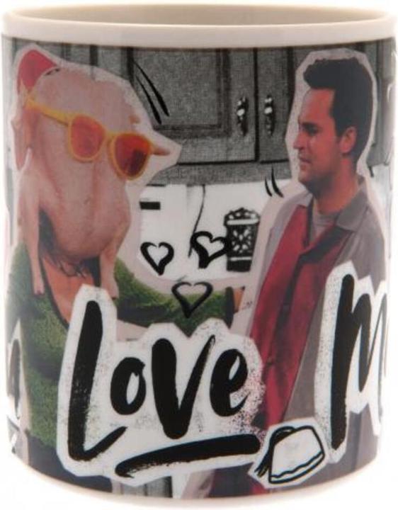 Image du produit Friends Mug avec changement de couleur You Love Me (284 ml, 1 x)