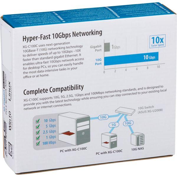 Produktbild ASUS Xg-C100c V2 (PCI Express 3.0)