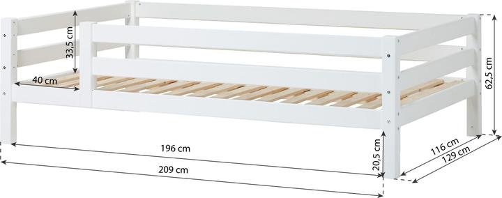 Actual product image Hoppekids Eco Luxury junior bed (120 x 200 cm)