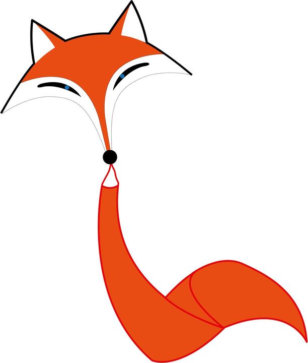 Invento Cerf-volant Ecoline Fox Kite 69x76 cm, dès 5 ans, bobine et 25 m ficelle incl.