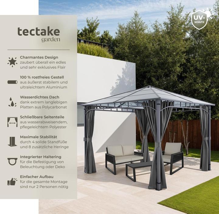 Actual product image tectake Caracas (297 cm, 297 cm)