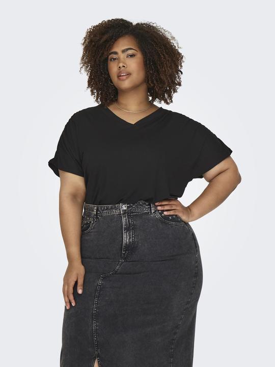 Actual product image Only Regular fit V-neck top Top Top (M)