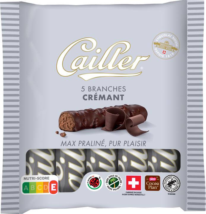 Cailler Branches Schokoladenriegel Crémant S 5 Stücke (115 g)