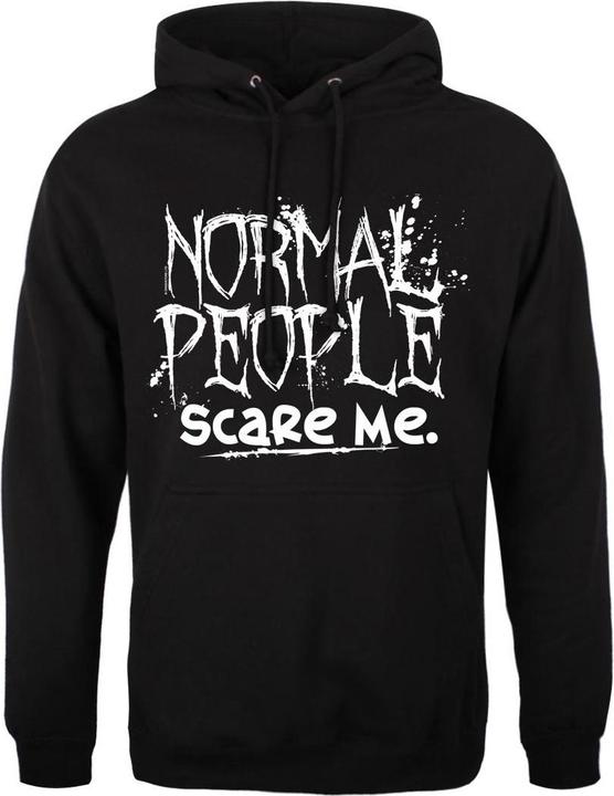 Image du produit Grindstore Sweat à capuche Normal People Scare Me (XXL)