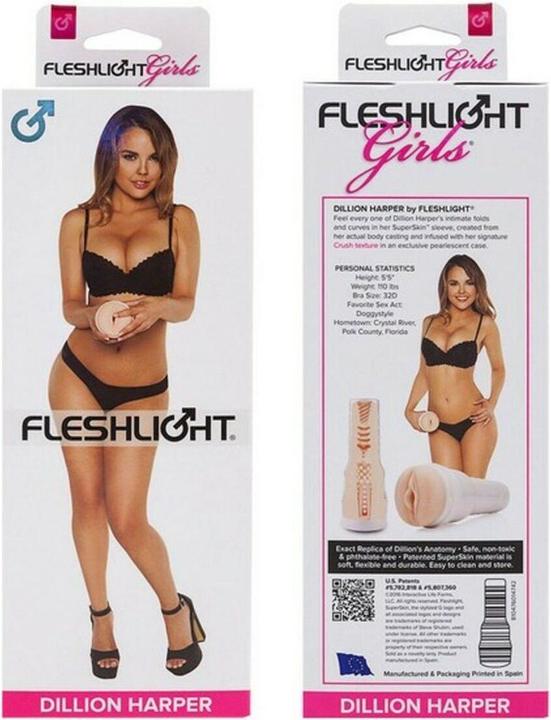 Actual product image Fleshlight Dillion Harper