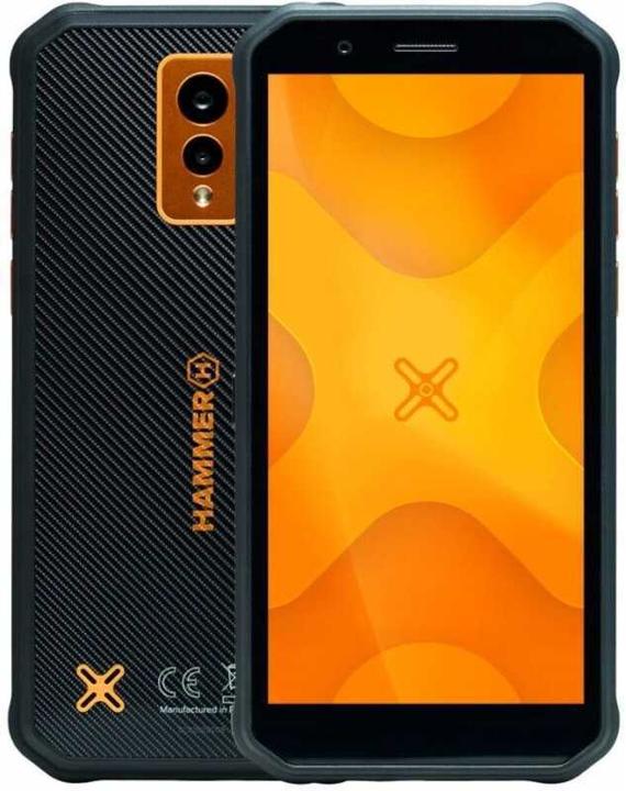 Immagine prodotto Myphone Hammer Iron V LTE 6/64GB pomarańczowy (64 GB, Arancione / Nero, 6.50", 99 Mpx, 4G)
