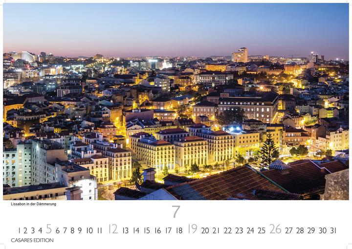 Produktbild Lissabon 2026 L 35x50cm (35 x 50 cm, Deutsch)