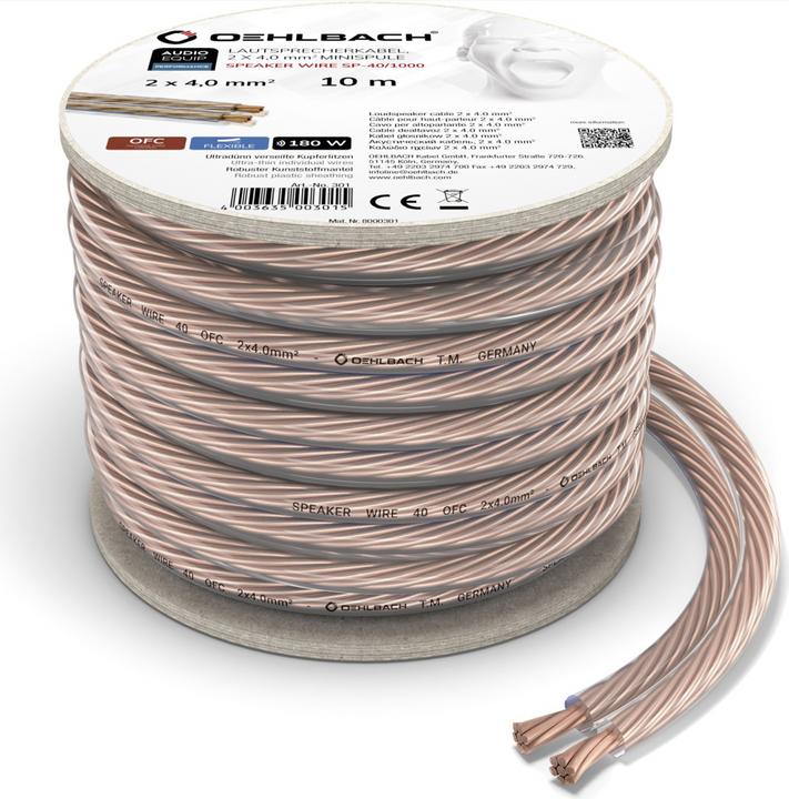 Produktbild Oehlbach Speaker Wire SP40 (30 m, 4 mm²)