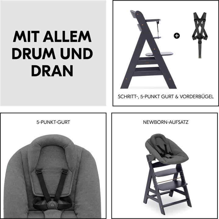 Actual product image Hauck Alpha Newborn Set Plus (Highchair)
