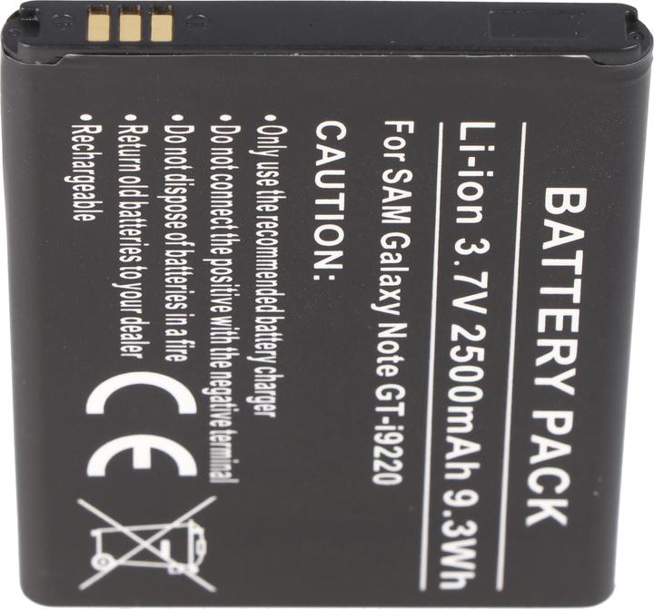 Image du produit Samsung Akku Galaxy Note, GT-i9220, GT-N7000, EB6152