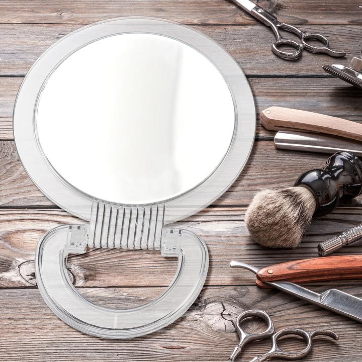 Actual product image Relaxdays 2-piece folding mirror set (15.5 x 1.5 x 22.5 cm)