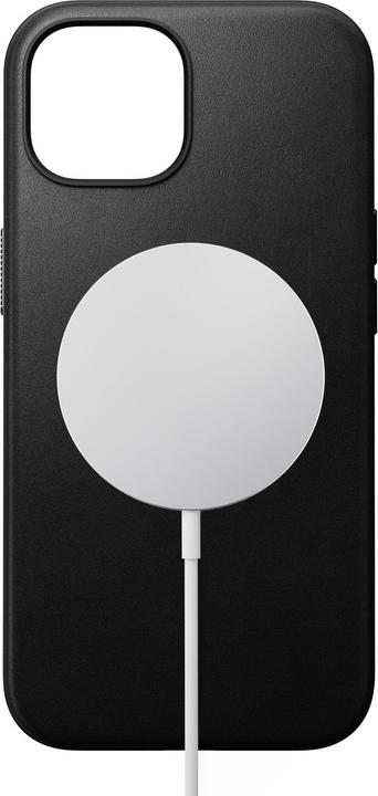 Immagine prodotto Nomad Cover posteriore in pelle moderna per iPhone 15 nero (Apple iPhone 15)