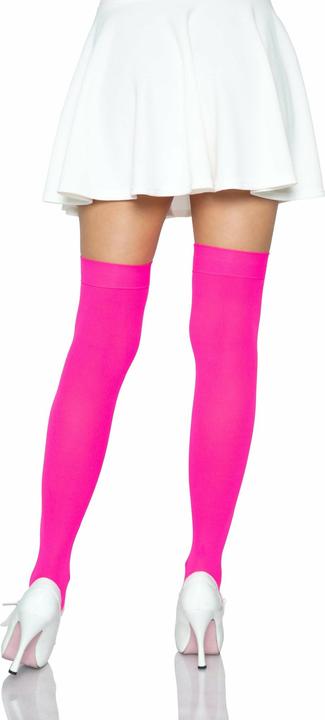 Produktbild Leg Avenue Nylon Thigh Highs Neon Pink