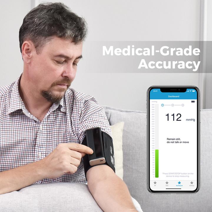 Image du produit ViatomTech BP2 Connect Wi-Fi upper arm bp monitor with ECG (Tensiomètre à bras)