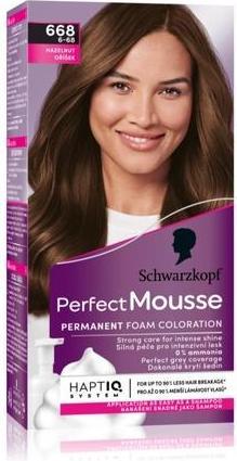 Produktbild Schwarzkopf Perfekte Mousse Dauerhafte Haarfarbe 668 Haselnuss (668 Haselnuss)