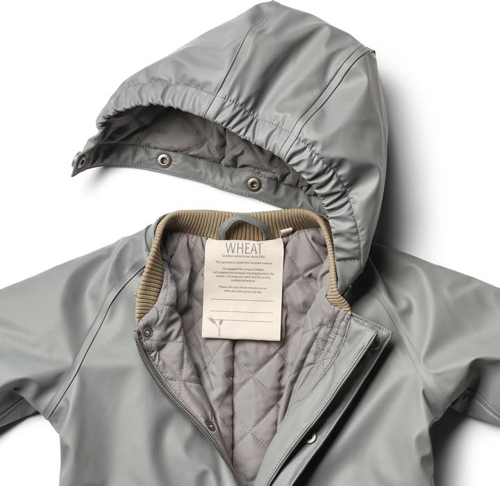 Actual product image Wheat Aiko Autumn Sky thermal rain overall (74)