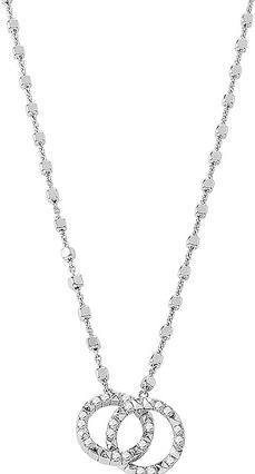 Rosato Modern silver necklace with cubic cubes RZC040