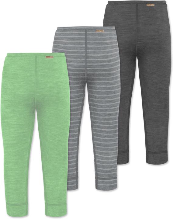 Produktbild Normani 3er Pack Baby Merino Hose Unterhose „Tihoi" - 9509 (62)