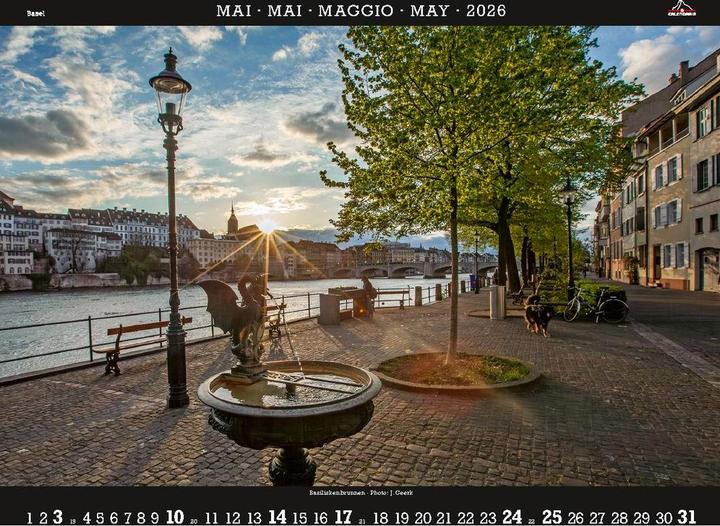 Image du produit Basel 2026 (40 x 31 cm, Français, Allemand)