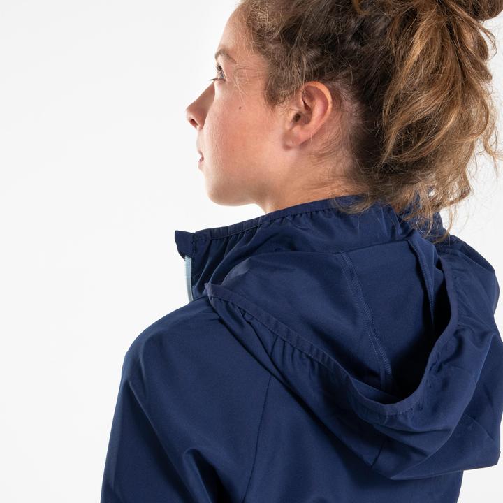 Image du produit Kiprun Veste Running coupe vent Enfant - Wind Jacket JR Marine grise (128)