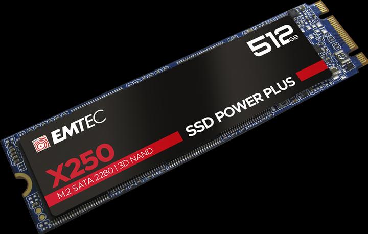 Produktbild Emtec Festplatten-SSD X250 512 GB M.2 2280 SATA III (ECSSD512GX250) (512 GB, M.2 2280)