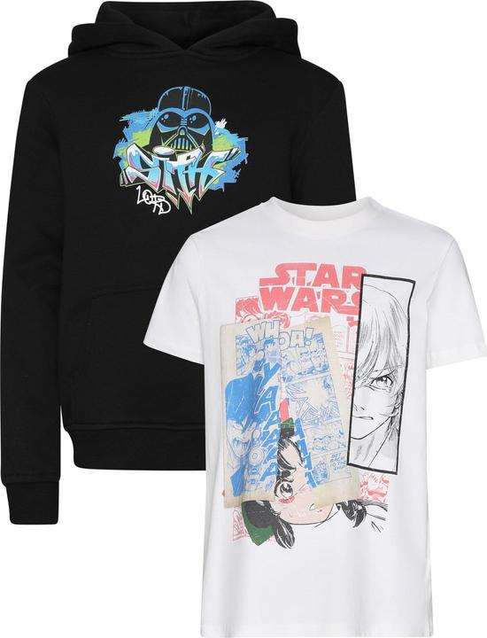 Image du produit Mister Tee MisterTee T-Shirt & Hoody 2 Pack - Star Wars - 184607 (158)