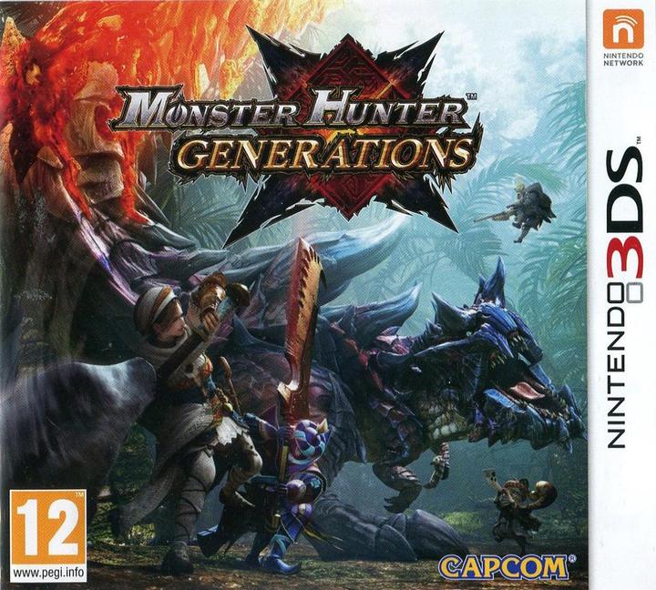 Actual product image Nintendo Monster Hunter Generations (3DS, DE, FR, IT, EN)