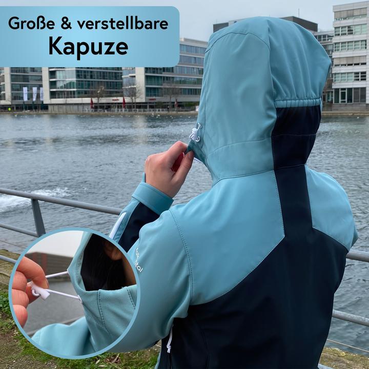 Produktbild Valkental Funktionale & reflektierende Softshelljacke für Outdooraktivitäten - Damen (XL)