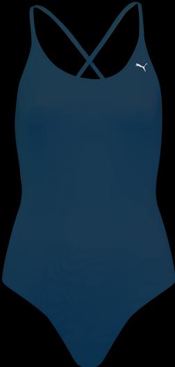 Image du produit Puma Swim Maillot de bain à col en V et dos croisé pour femmes 1p (XS)