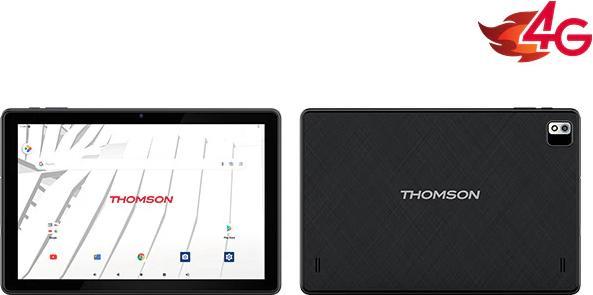 Produktbild Thomson TEO10 LTE, 10.1-inch (1920x1200) FHD IPS display, Quad Qore MTK8766, 4 GB RAM, 128 GB ROM, 1xNanoSim (4G, 10", 128 GB, Schwarz)