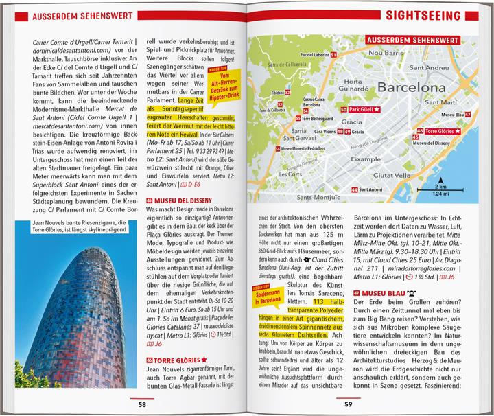 Produktbild Reiseführer Barcelona (Deutsch, Julia Macher, Dorothea Massmann, Ingrid Timmermann, 2025)