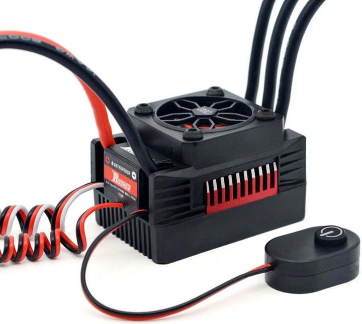 Actual product image Surpass Hobby Rocket V2 supersonic 3650 brushless motor 5600KV with 60A ESC combo