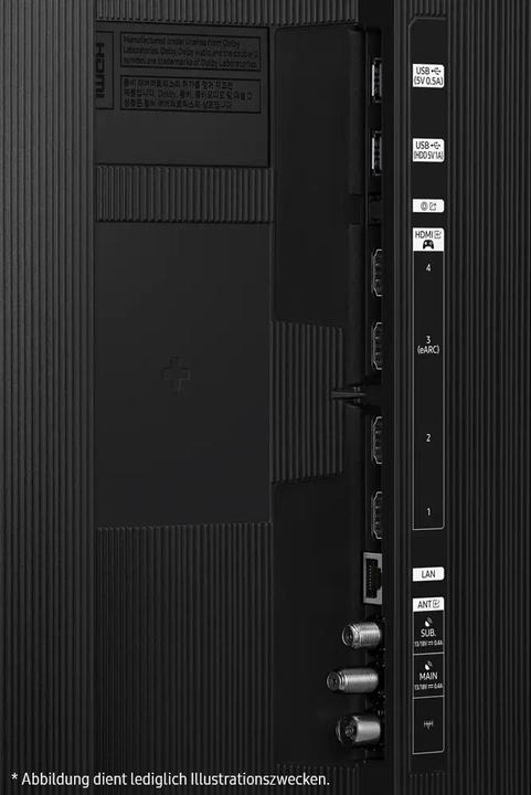 Actual product image Samsung TV GQ75QN900FTXZG (75", QN900F, NeoQLED, 8K, 2025)
