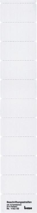Nutritional values and ingredients Bene 50 labelling labels for hanging files Vetro Mobile white