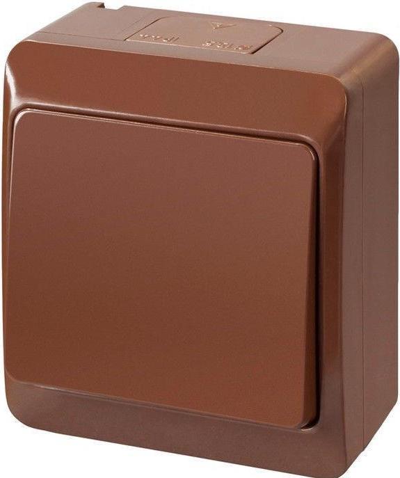 Elektro-Plast INTERRUPTEUR BIDIRECTIONNEL 0331-06 IP44 BROWN