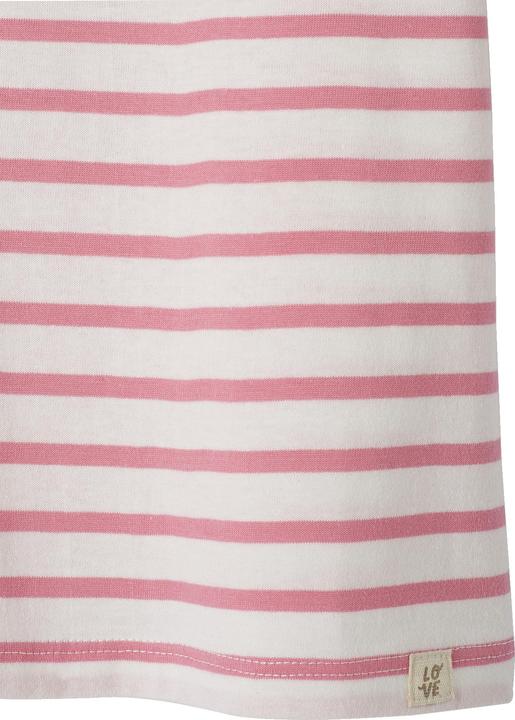 Produktbild Vertbaudet Geringeltes Mädchen T-Shirt mit Recycling-Baumwolle (146)